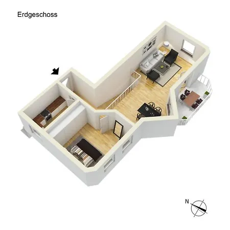 Appartamento Neuschwansteinblick 101 *